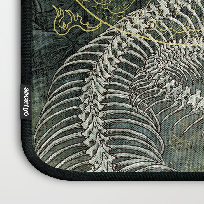 Green Bone Laptop Sleeve Gallery Image 3