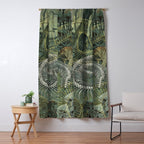 Green Bone Window Curtain Gallery Image 5