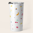 Ditsy Fruity Doodles Travel Mug Gallery Image 3