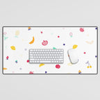 Ditsy Fruity Doodles Desk Mat Gallery Image 1