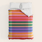 Color Block Stripes Duvet Cover Gallery Image 6