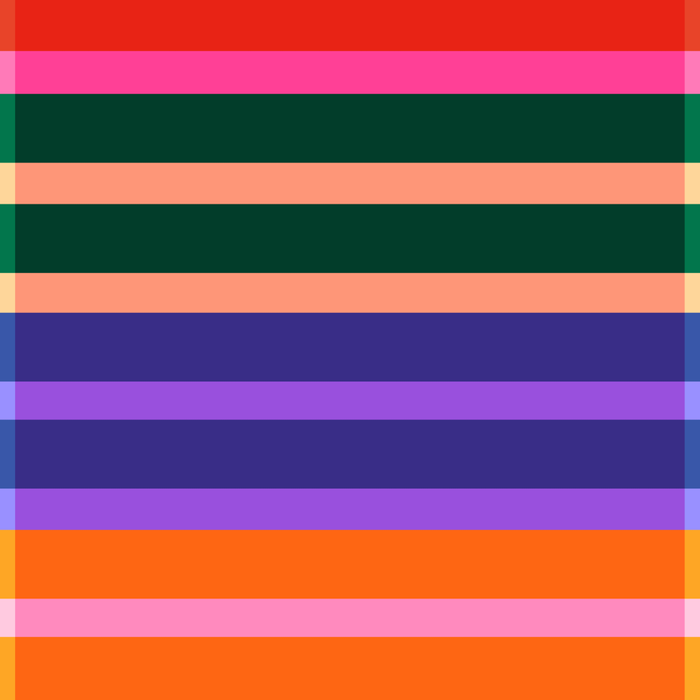 Color Block Stripes Coffee Mug Gallery Image 2