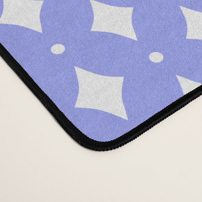 Vintage Stars XVI Periwinkle Blue Desk Mat Gallery Image 4
