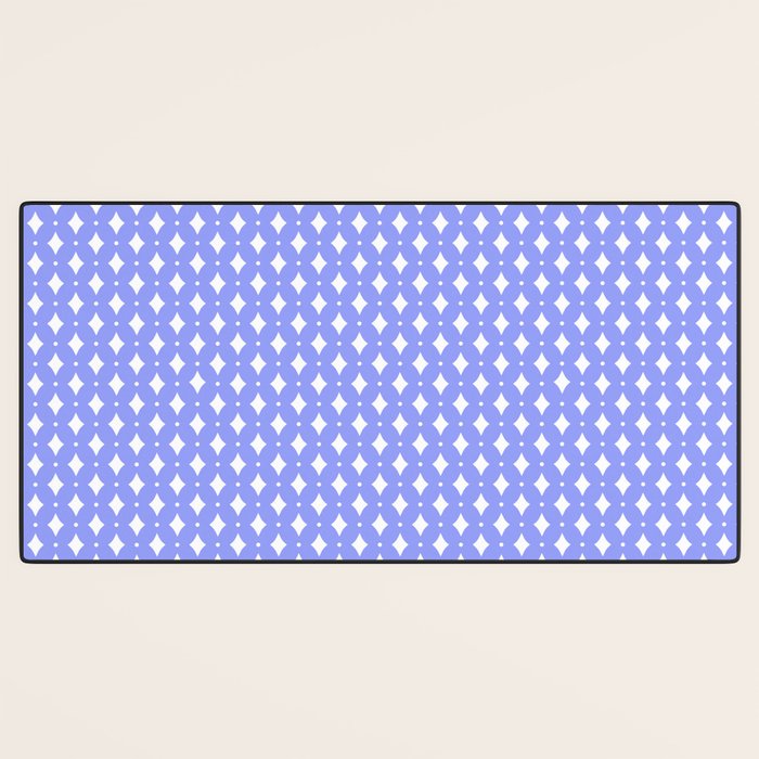 Vintage Stars XVI Periwinkle Blue Desk Mat Gallery Image 3