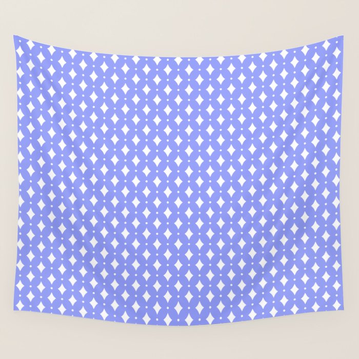 Vintage Stars XVI Periwinkle Blue Wall Tapestry Gallery Image 4