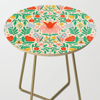 Whimsical Floral - colorful garden  Side Table Gallery Image 2