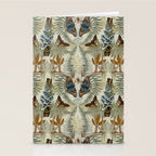 Lush boho forest C Stationery Card Gallery Image 2