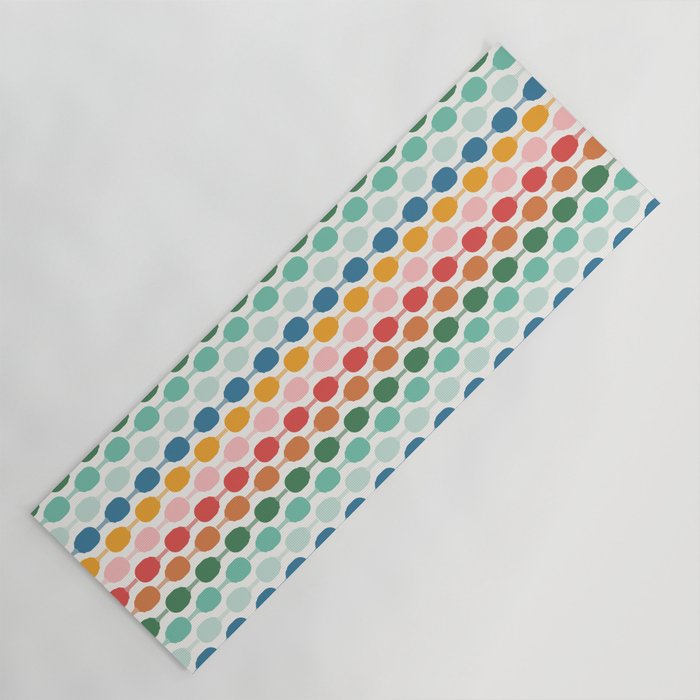 Pickleball rally Yoga Mat Gallery Image 1