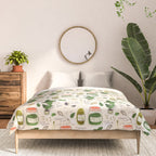 Pesto. Illustrated Recipe. Comforter Gallery Image 3