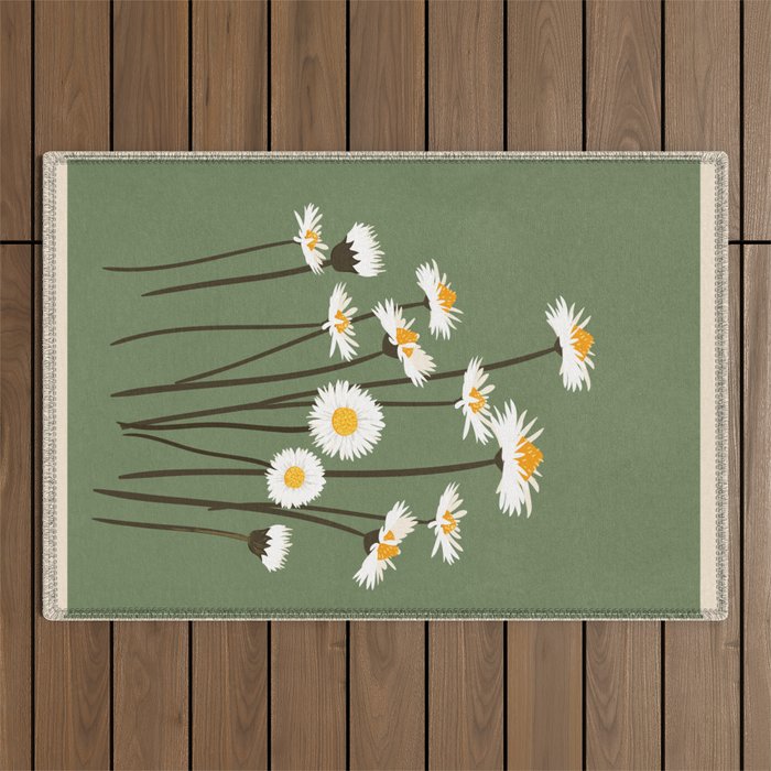 Little Flowers 2 Outdoor Rug Gallery Image 1