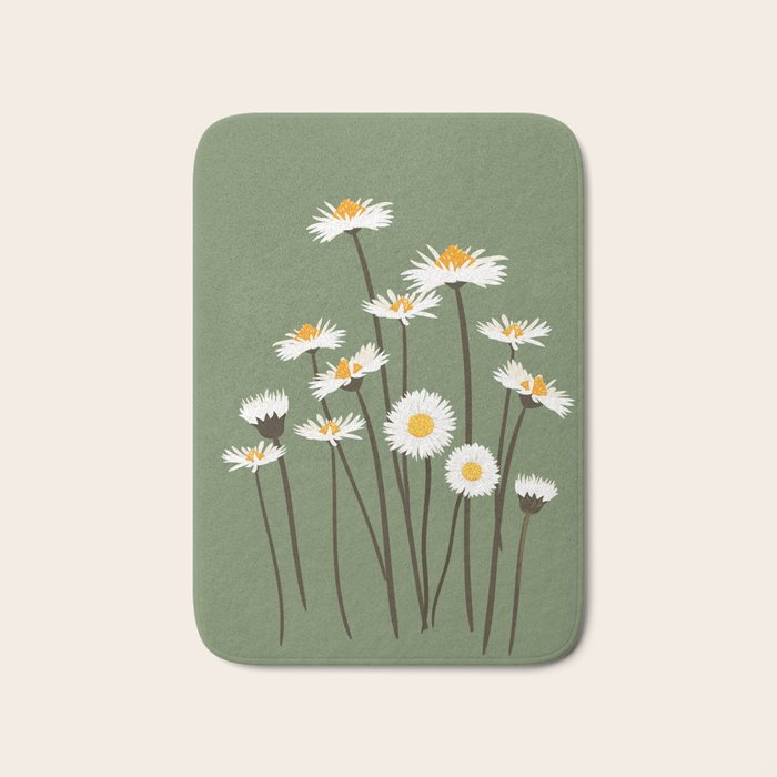 Little Flowers 2 Bath Mat Gallery Image 1