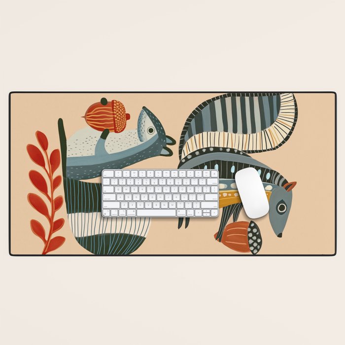 Little Forest Friends Desk Mat Gallery Image 1