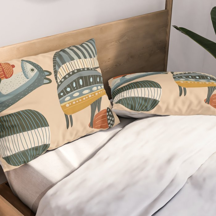 Little Forest Friends Pillow Sham Gallery Image 2