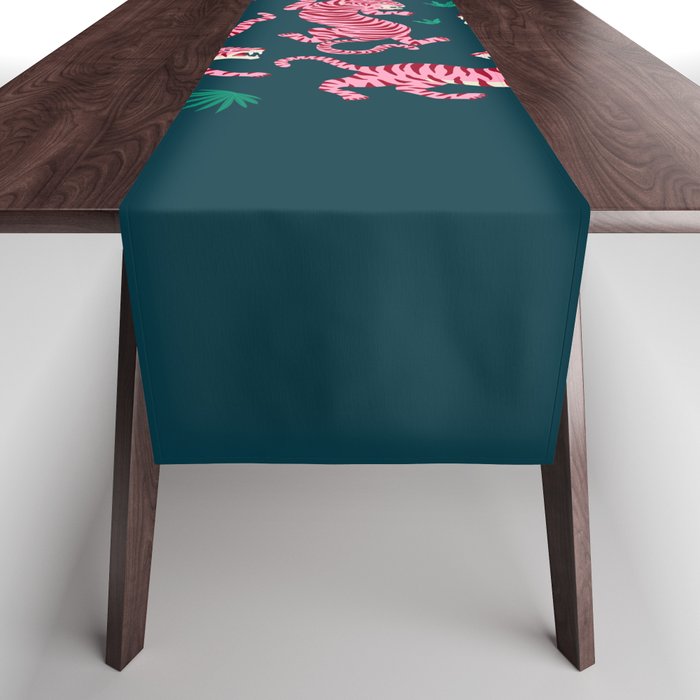 Night Race: Pink Tiger Edition Table Runner Gallery Image 1