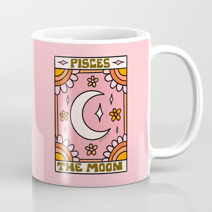 Pisces Tarot Card Coffee Mug Gallery Image 1