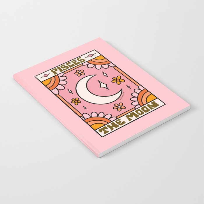 Pisces Tarot Card Notebook Gallery Image 2