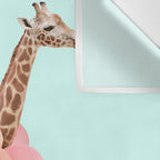 GIRAFFE PARTY Wall Tapestry Gallery Image 3