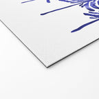 Pine Trees - Navy Welcome Mat Gallery Image 2