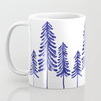 Pine Trees - Navy Coffee Mug Gallery Image 3