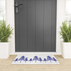 Pine Trees - Navy Welcome Mat Gallery Image 3