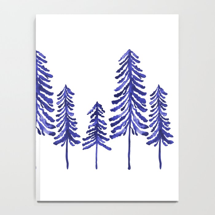 Pine Trees - Navy Notebook Gallery Image 4