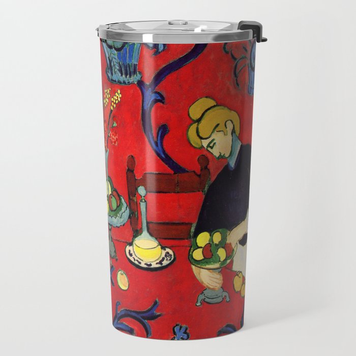 Henri Matisse Harmony in Red Travel Mug Gallery Image 2