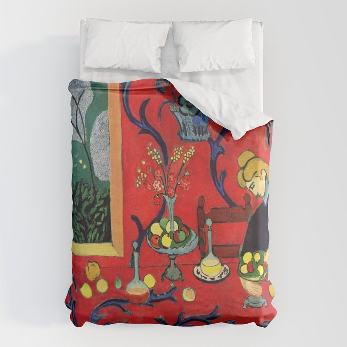 Henri Matisse Harmony in Red Duvet Cover Gallery Image 1