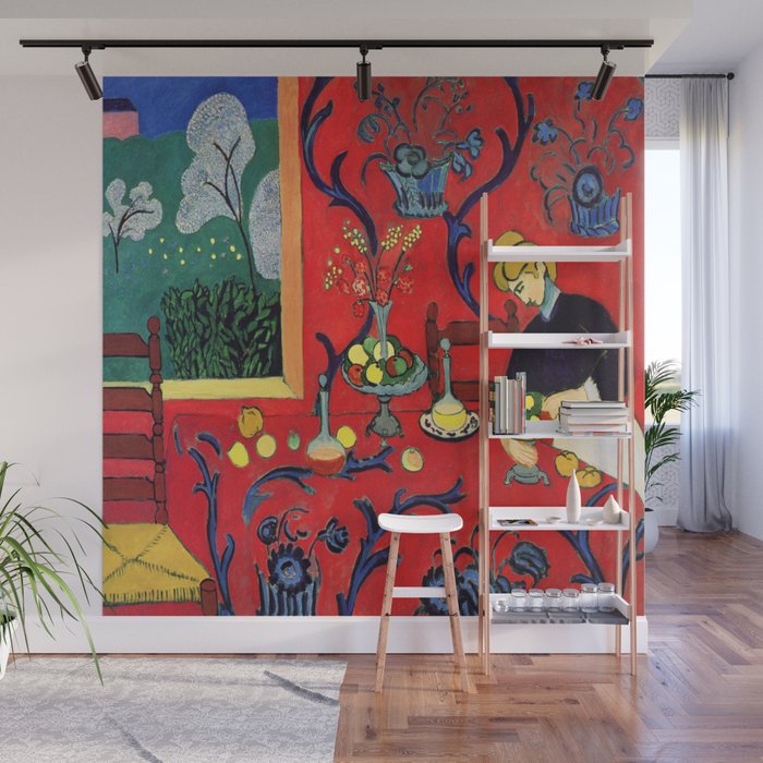 Henri Matisse Harmony in Red Wall Mural Gallery Image 1