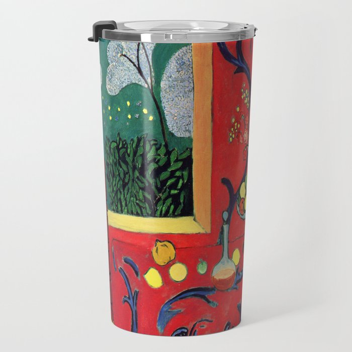 Henri Matisse Harmony in Red Travel Mug Gallery Image 3