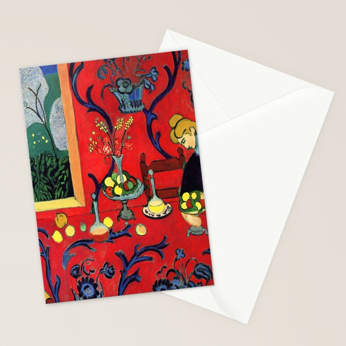 Henri Matisse Harmony in Red Stationery Card Gallery Image 2