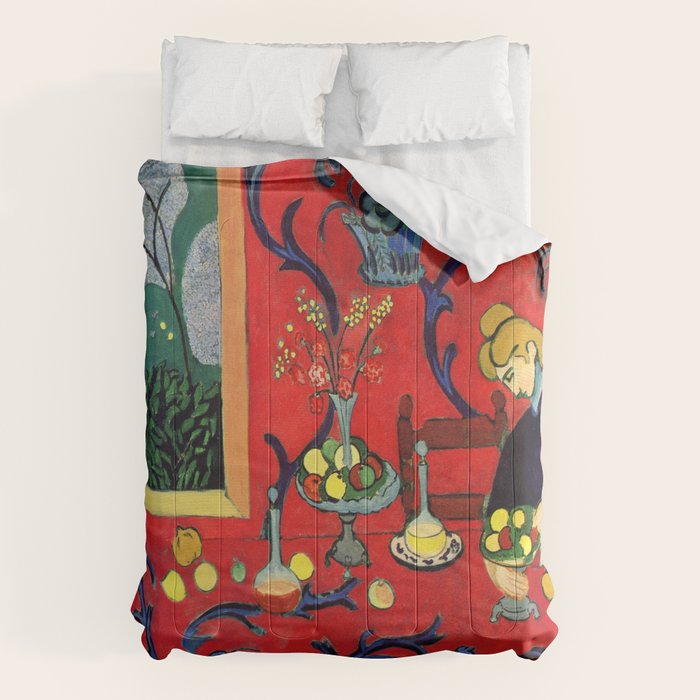 Henri Matisse Harmony in Red Comforter Gallery Image 1