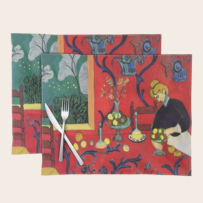 Henri Matisse Harmony in Red Placemat Gallery Image 1