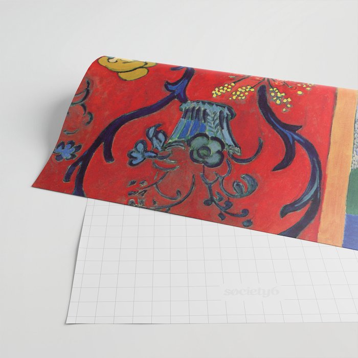 Henri Matisse Harmony in Red Wrapping Paper Gallery Image 2