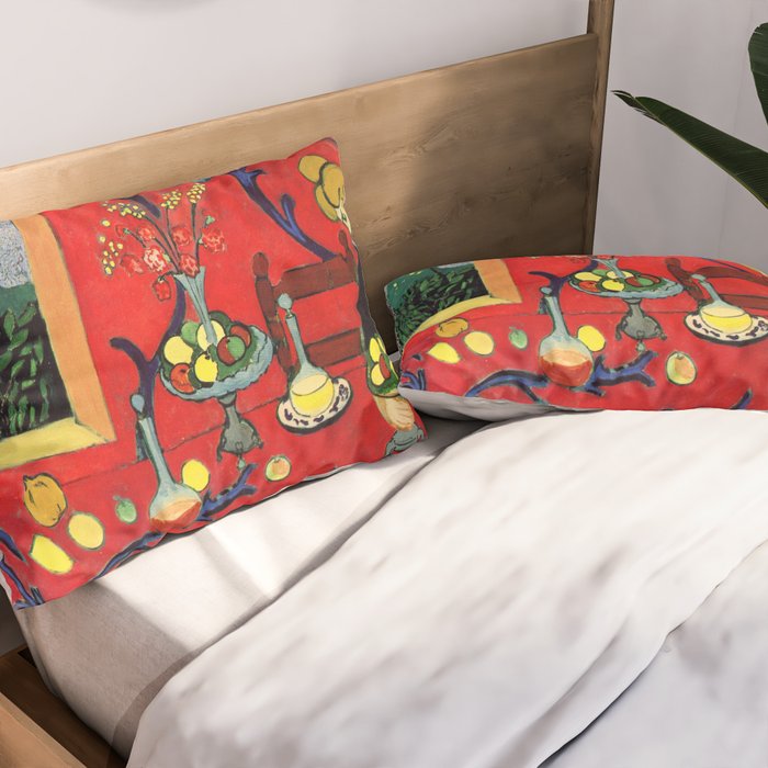 Henri Matisse Harmony in Red Pillow Sham Gallery Image 2