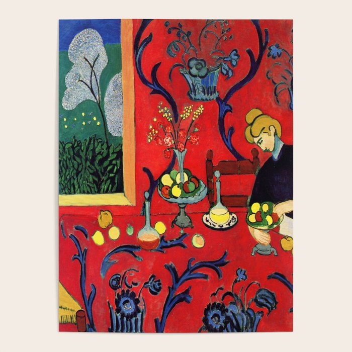 Henri Matisse Harmony in Red Poster Gallery Image 1