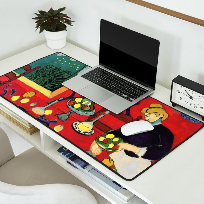 Henri Matisse Harmony in Red Desk Mat Gallery Image 2