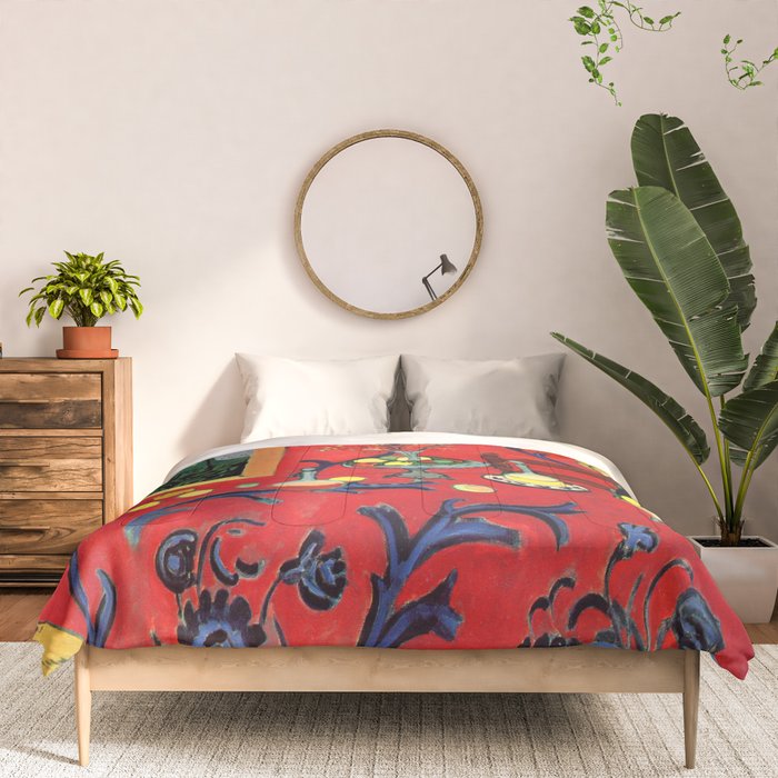 Henri Matisse Harmony in Red Comforter Gallery Image 3