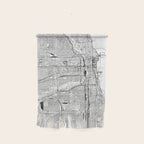 Chicago Map Wall Hanging Gallery Image 1