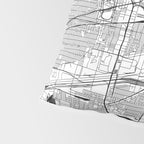 Chicago Map Pillow Sham Gallery Image 4