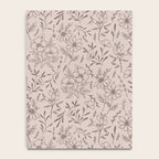 Pink Flower Pattern Notebook Gallery Image 4