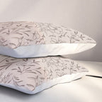 Pink Flower Pattern Pillow Sham Gallery Image 3