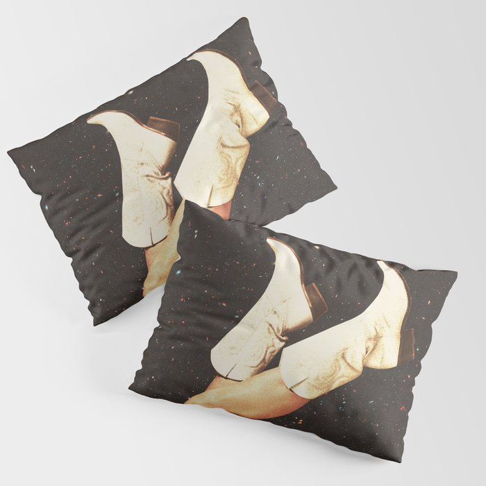 These Boots - Space & Stars Cowgirl Pillow Sham Gallery Image 1