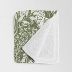 Leafy autumn forest GW Throw Blanket Gallery Image 3