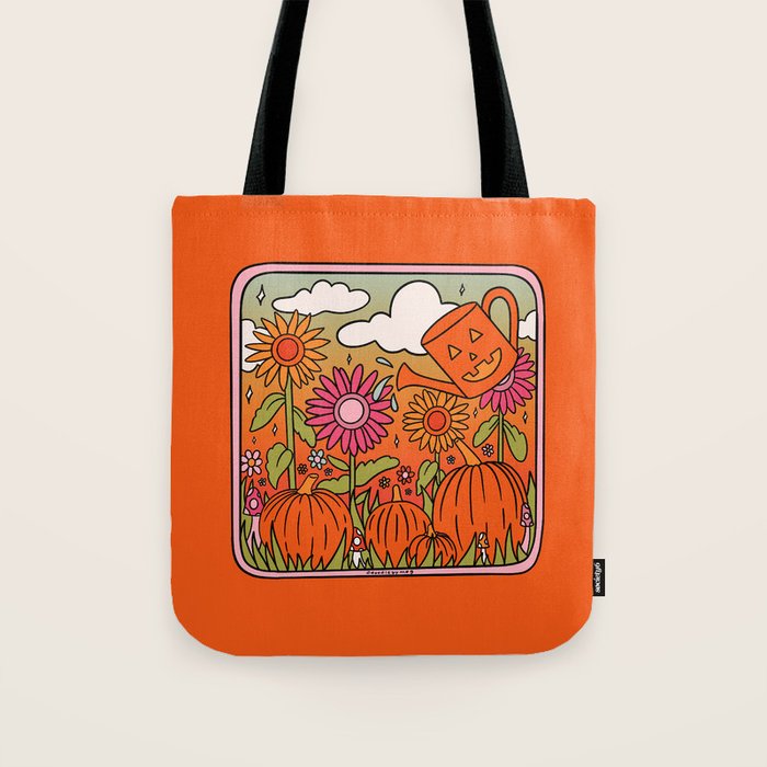 Fall Garden Tote Bag Gallery Image 1