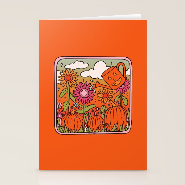 Fall Garden Stationery Card Gallery Image 2