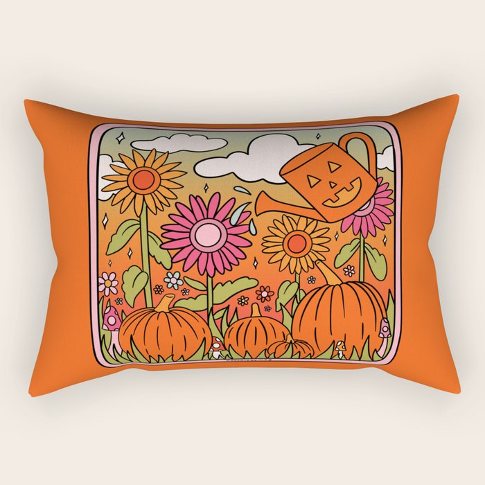 Fall Garden Rectangular Pillow Gallery Image 2