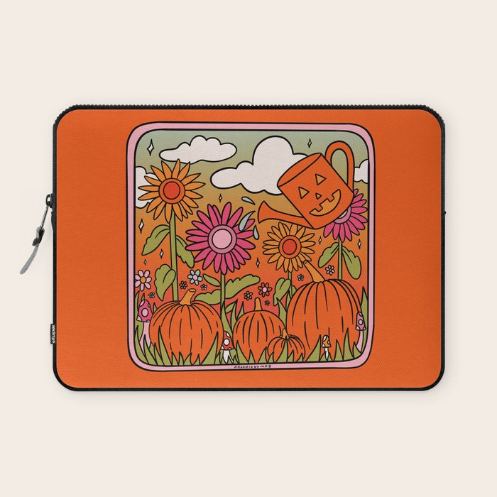 Fall Garden Laptop Sleeve Gallery Image 1