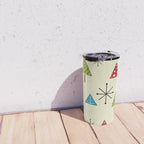 Mid Century Modern Christmas Trees Travel Mug Gallery Image 4