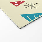 Mid Century Modern Christmas Trees Welcome Mat Gallery Image 2