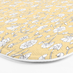 Small Block Print Floral - Butter Bath Mat Gallery Image 3